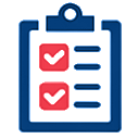 Implementation, Management & Delivery Icon.